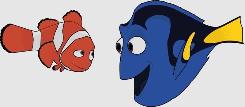 Nemo and Dory - Pixar