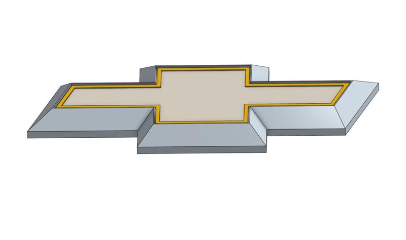 CHEVY BOWTIE SYMBOL PAPER WEIGHT