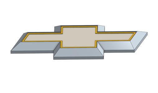 CHEVY BOWTIE SYMBOL PAPER WEIGHT