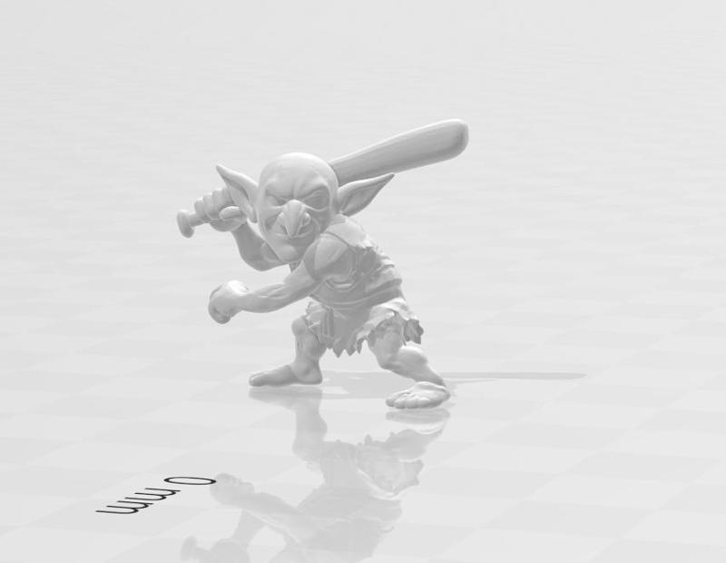Goblin with Baseball Bat 2