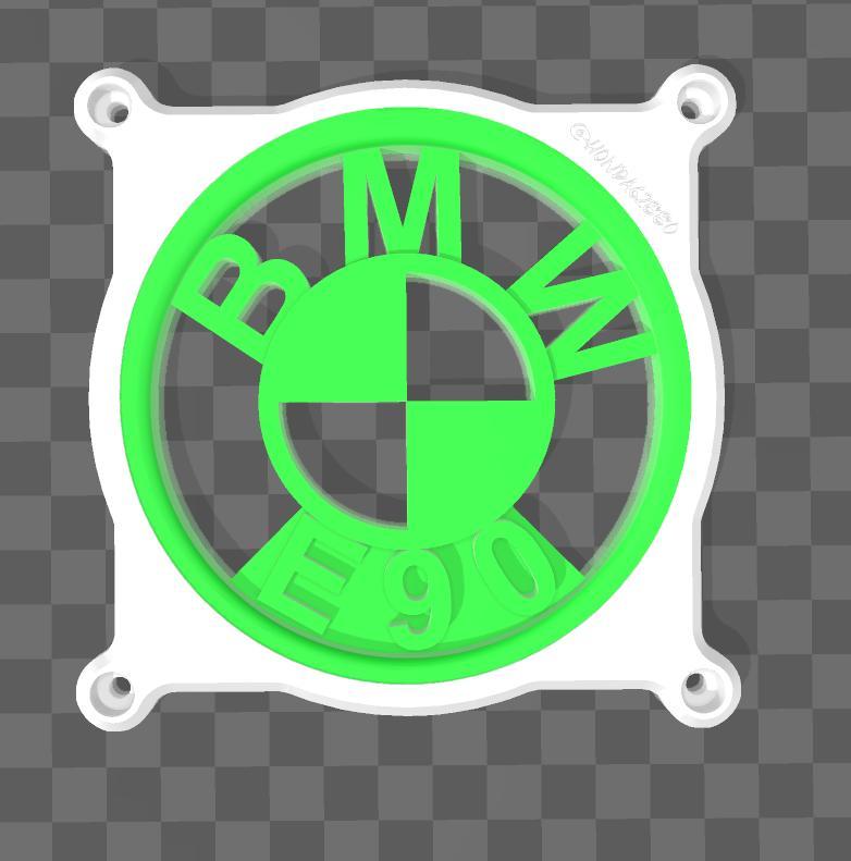 BMW E90 fan cover