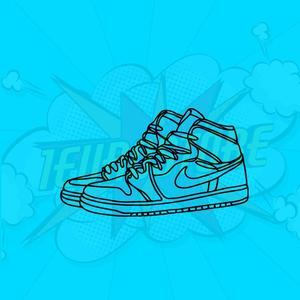 Jordans Door Wall Art