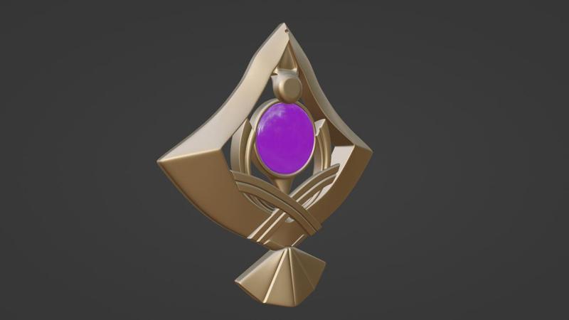 Yae Miko jewerly ear