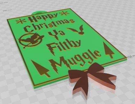 Harry Potter Christmas card