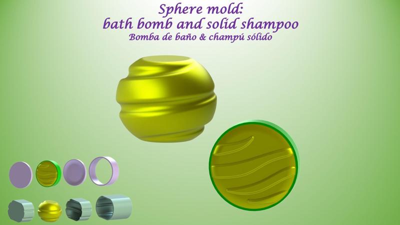 MOLDS: BATH BOMB, SOLID SHAMPOO