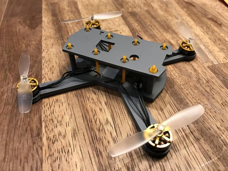 Micro brushless quad (Martian/Alien inspired)