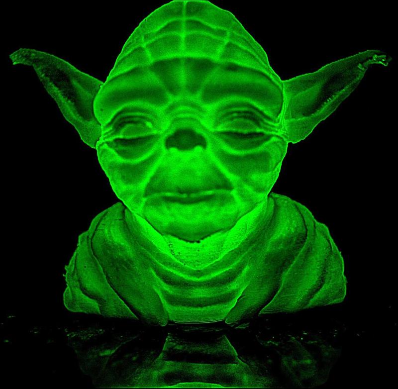 Glowda: the Glowing Yoda