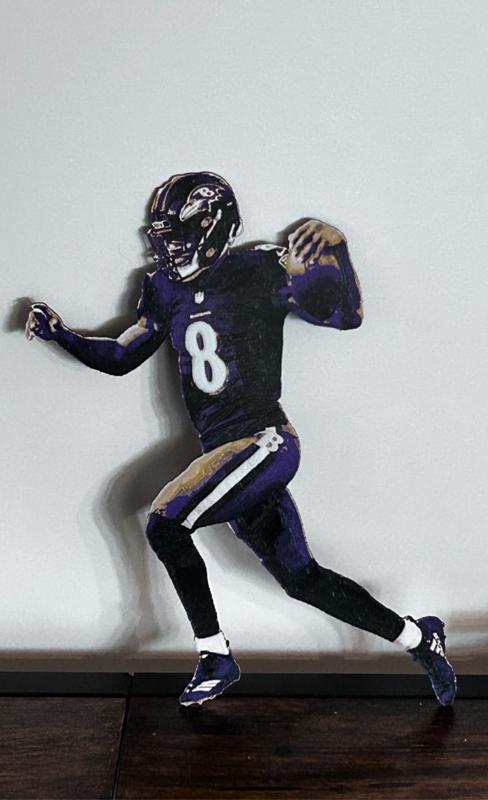 Baltimore Ravens Lamar Jackson Hueforged