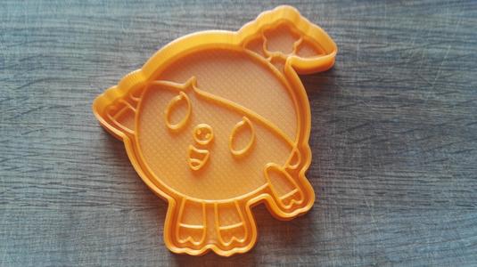 COOKIE CUTTERS. FORM FOR CUTTING A COOKIE "smeshariki nyusha"