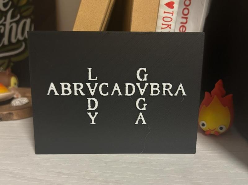 Lady Gaga - Abracadabra written