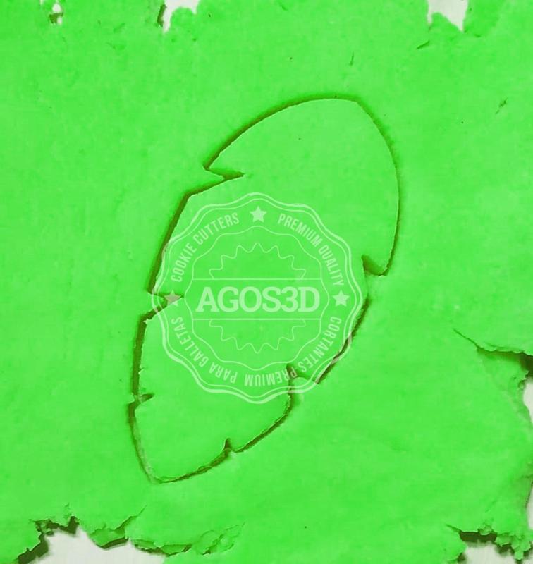 PALM LEAF - TROPICAL COOKIE CUTTER - COOKIE CUTTING PLATE OR FONDANT PALM LEAF