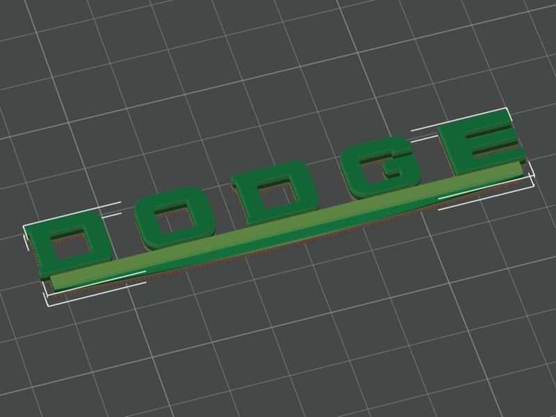 Dodge Badge 1950s Style