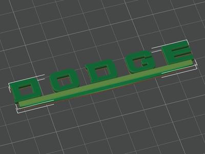 Dodge Badge 1950s Style