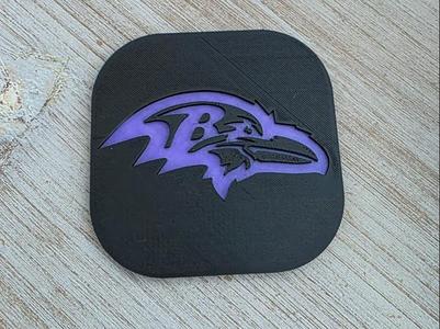 NFL Baltimore Ravens drink coaster
