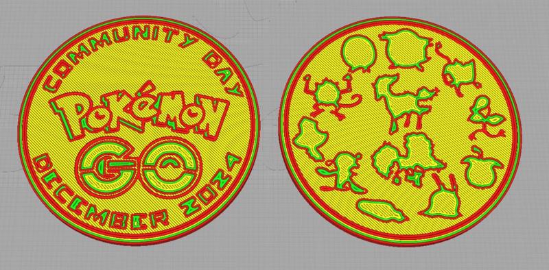 Pokemon Go Community Day #95 coin - 2024