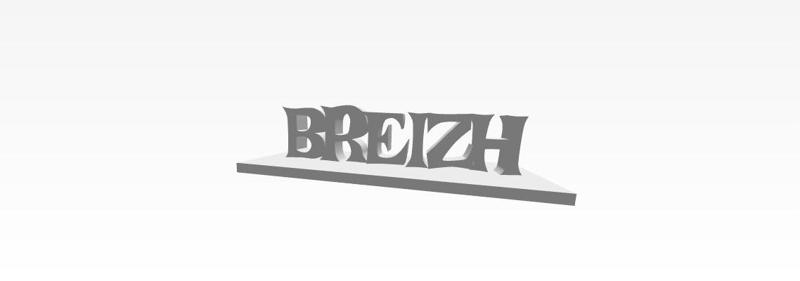 BREIZH - Irish Grover with stand