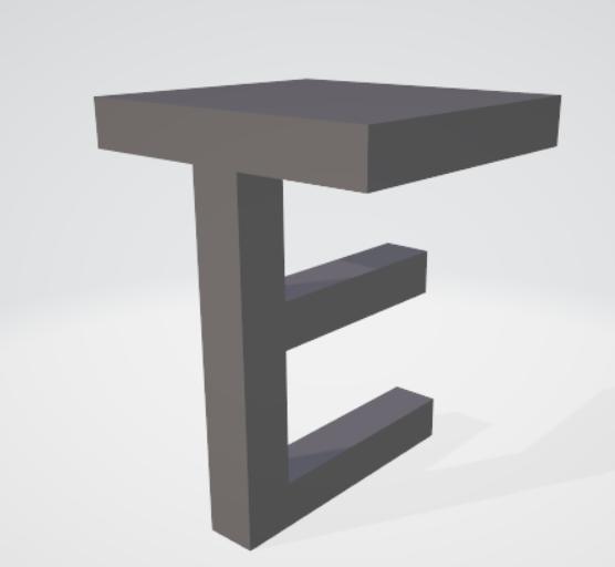 AND art combination letters 90° rotation