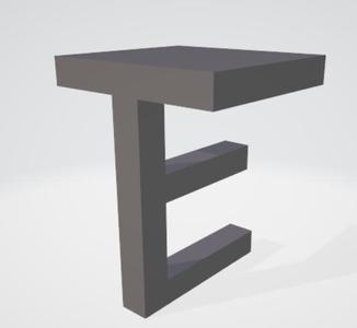 AND art combination letters 90° rotation