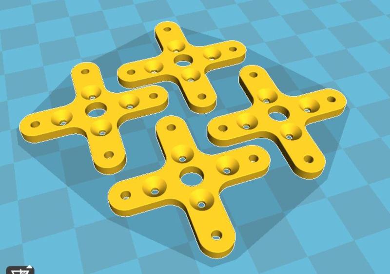 Brushless mount 12x16