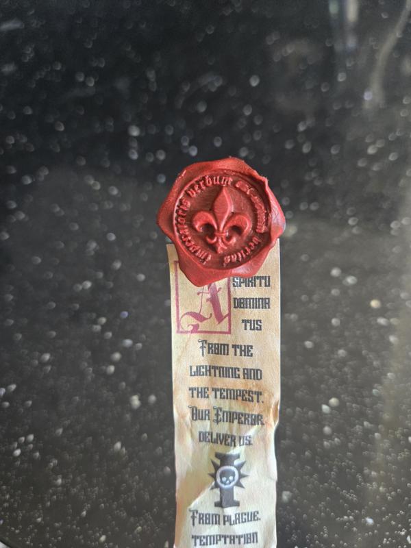 Purity seal  Bookmark