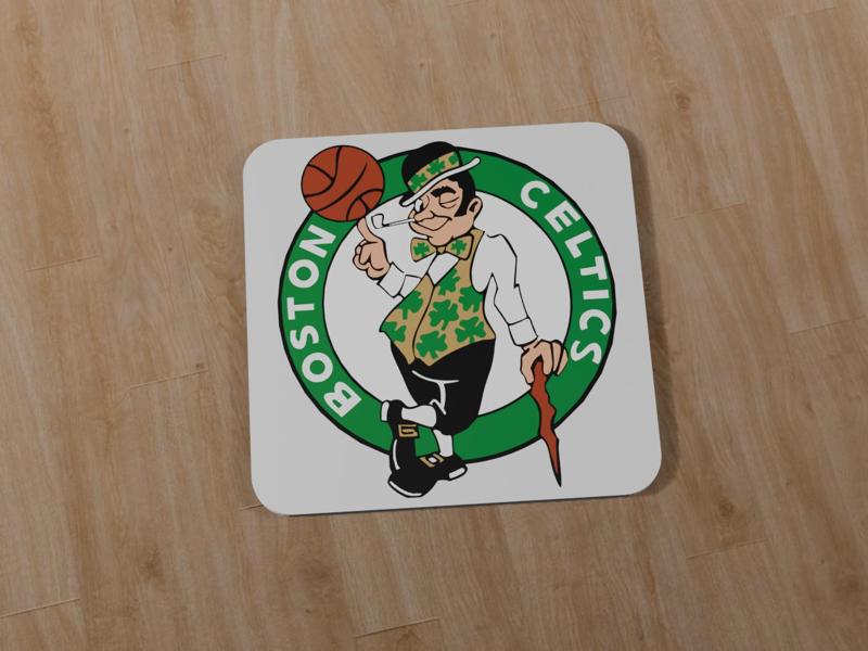 Boston Celtics Square Coaster