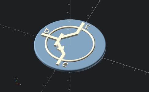 NPN Transistor Coin