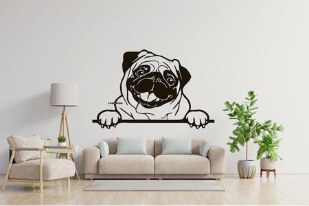 pug carlin dog deco