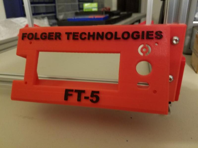 Folger Tech FT-5 FT-25 Control Panel Cover for 2004 LCD w/ 60 degree viewing angle