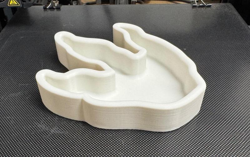 Dinosaur Footprint Birdseed Bowl