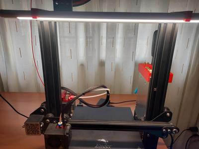 ender 3 pro light stand