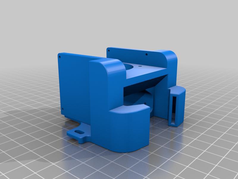 BLTouch steel-mount Dual Fan Mini Satsana hotend for Ender 3