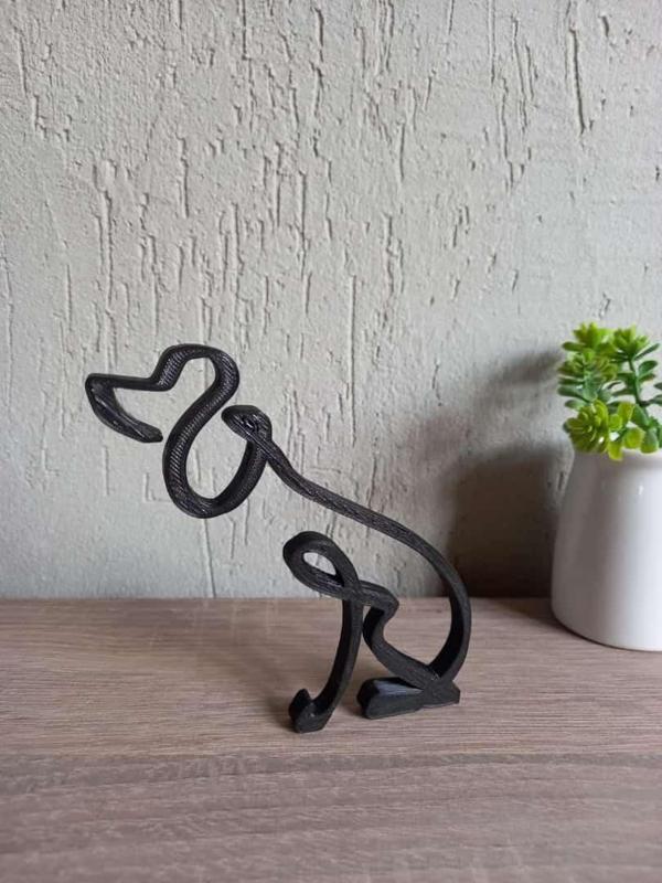 Poodle doodle - Sculpture
