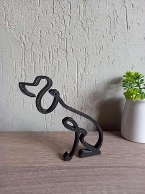 Poodle doodle - Sculpture
