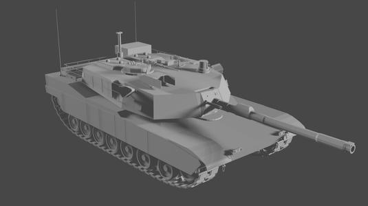 The Abrams tank
