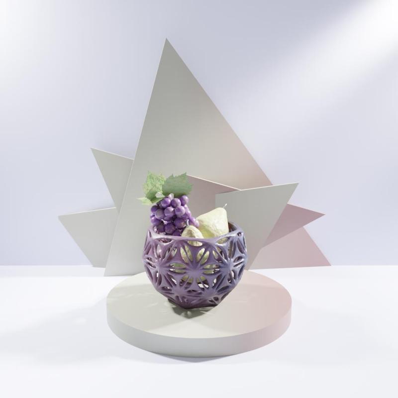 Blossom Mirage Orchid Pot - Planter-Decorative Bowl-Cache Pot