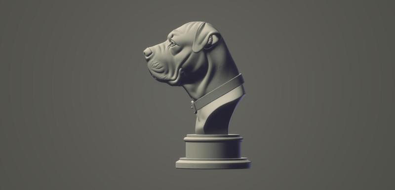 Dog Sculpture
