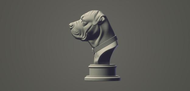 Dog Sculpture