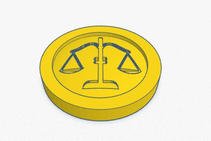 Phoenix Wright Brooch