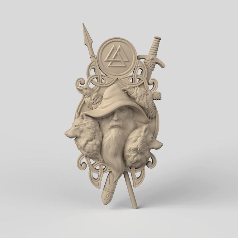 3D model STL Odin panel