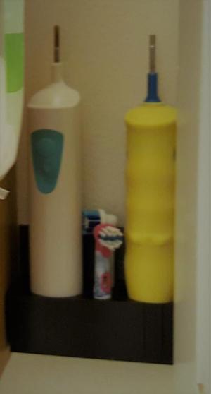Electric brush stand