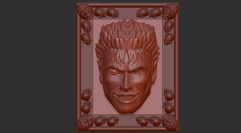 Guts Artwork Wall Decor From Anime Berserk