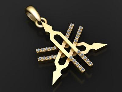 arrow pendant design