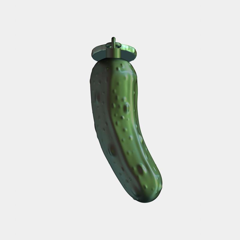 Christmas Tree Pickle ornament
