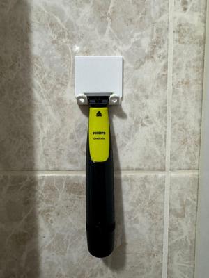Compact Wall Hook - Philips OneBlade & Towel Holder