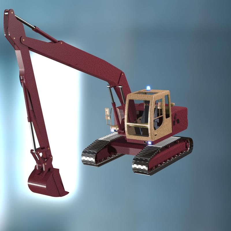 ELEVATOR EXCAVATOR CAR VEHICLE TRACTOR A93 EXCAVATOR CAROLA CRANE TRUCK TRAILER CHAIN HOOK