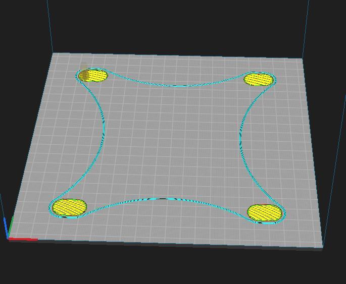 leveling plate calibration pad 200x200