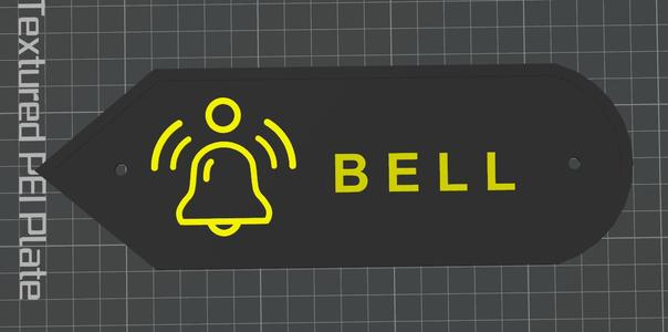 door bell sign