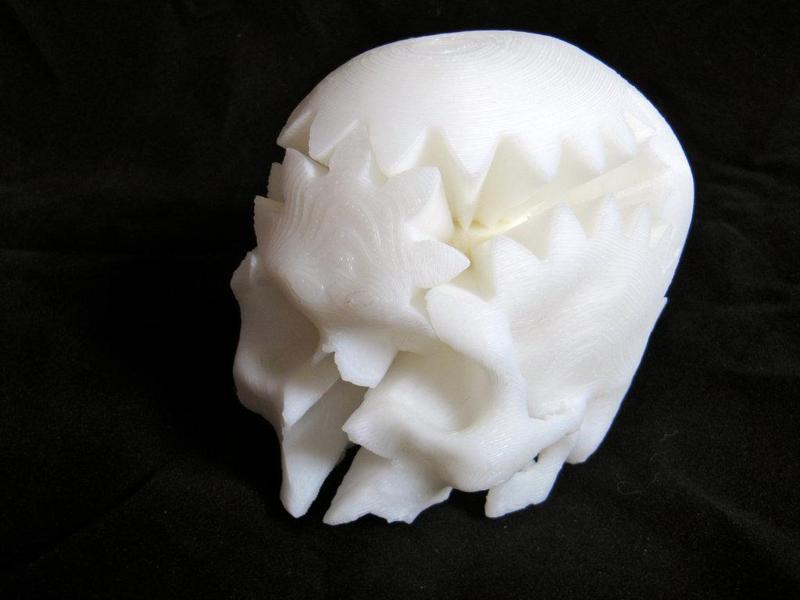 Rotating Skull Gear
