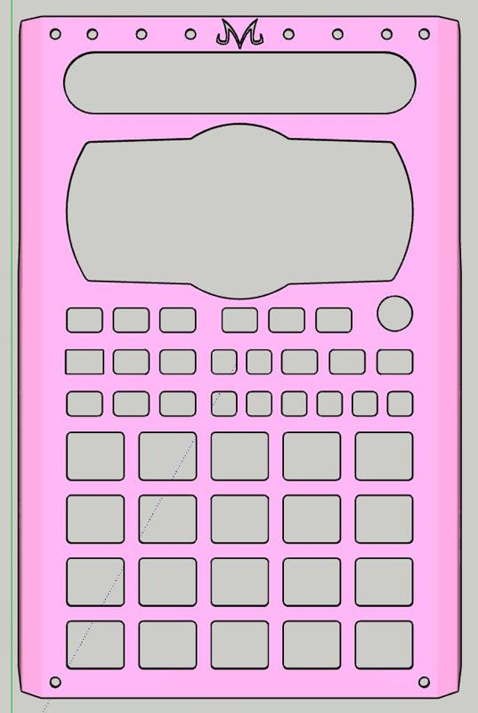 MAJIN BUU FACEPLATE SP404MKII