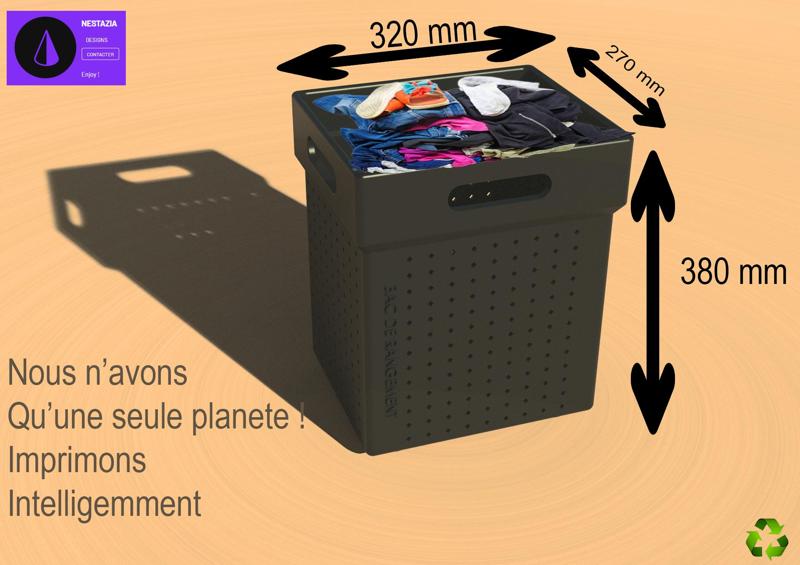 CLOTHING STORAGE BOX
